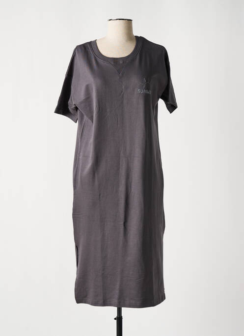 Rochie midi gri DEELUXE femeie