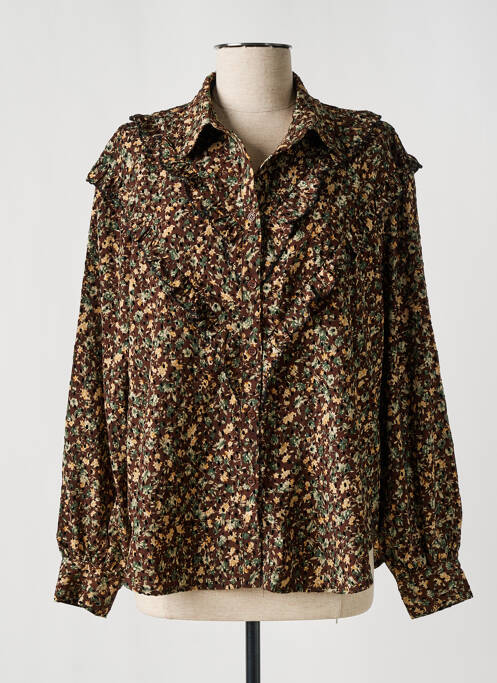 Cămașă maro WIYA femeie