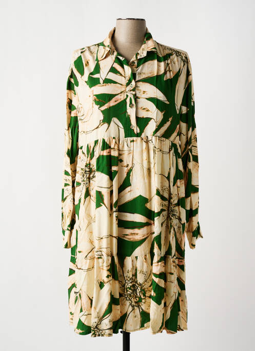 Rochie midi bej BANDITAS FROM MARSEILLE femeie