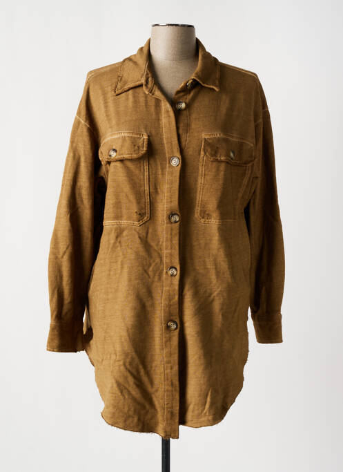 Tunică mâneci lungi maro BANDITAS FROM MARSEILLE femeie