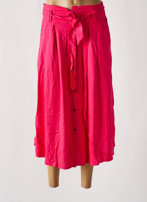 Fustă midi roz DEELUXE femeie