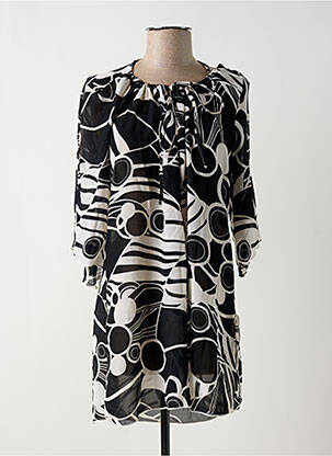 Rochie de plajă croială fluidă negru GENIUS femeie