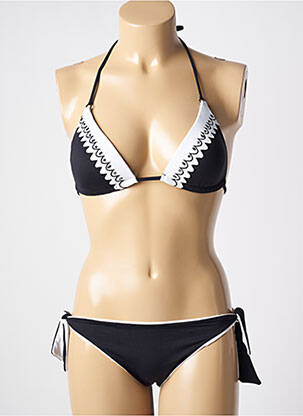 Costum de baie dintr-o singură piesă negru GENIUS femeie