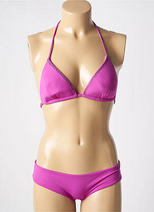 Costum de baie din două piese roz GENIUS femeie