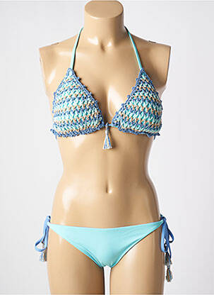 Costum de baie din două piese albastru GENIUS femeie