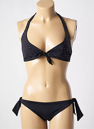 Costum de baie din două piese negru GENIUS femeie