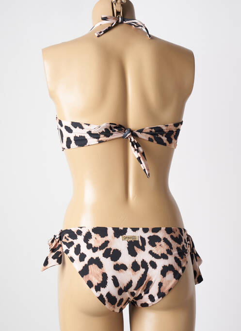 Costum de baie din două piese bej GENIUS femeie