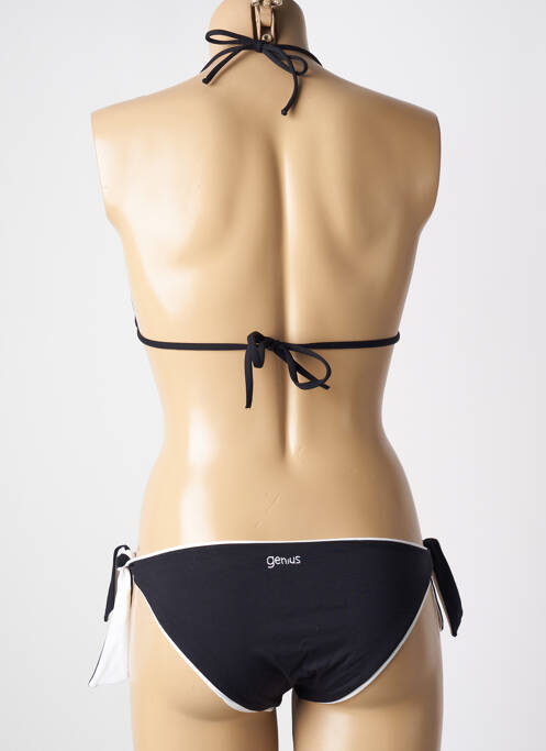 Costum de baie dintr-o singură piesă negru GENIUS femeie