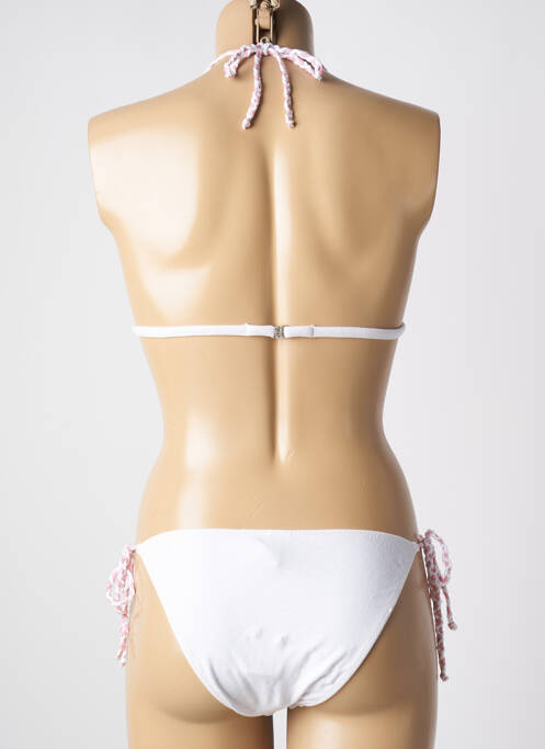 Costum de baie dintr-o singură piesă alb GENIUS femeie