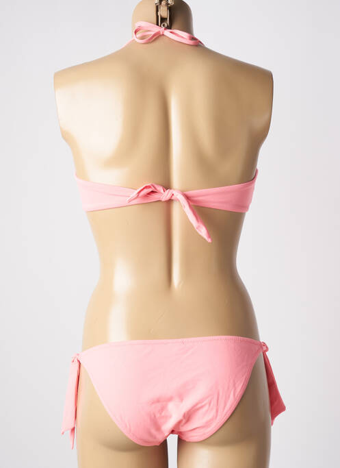 Costum de baie din două piese roz GENIUS femeie