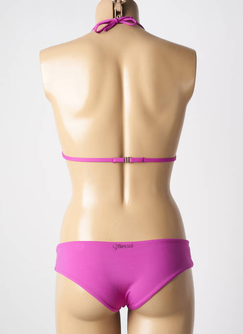 Costum de baie din două piese roz GENIUS femeie