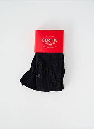 Colanți dres/colanți negru BERTHE AUX GRANDS PIEDS femeie