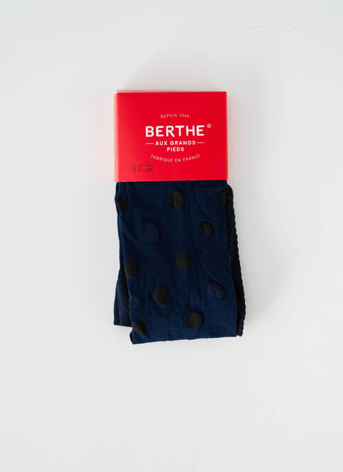 Colanți albastru BERTHE AUX GRANDS PIEDS femeie