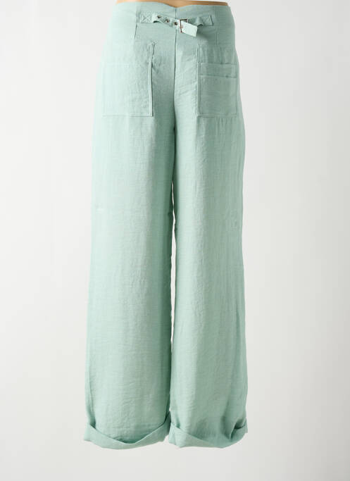 Pantalon larg verde NÜ femeie