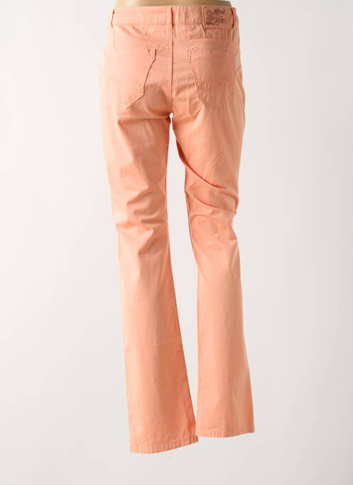 Pantalon drept portocaliu FRED SABATIER femeie