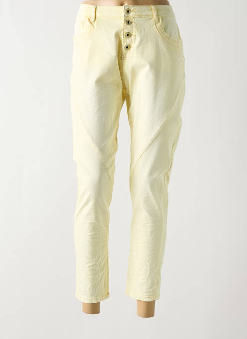 Pantalon 7/8 galben ONADO femeie