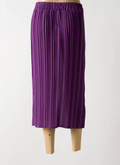 Fustă lungă violet HALOGENE femeie