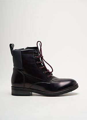 Botine/ghete material neted toc plat până la 3 cm violet PALLADIUM femeie