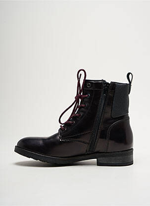 Botine/ghete material neted toc plat până la 3 cm violet PALLADIUM femeie