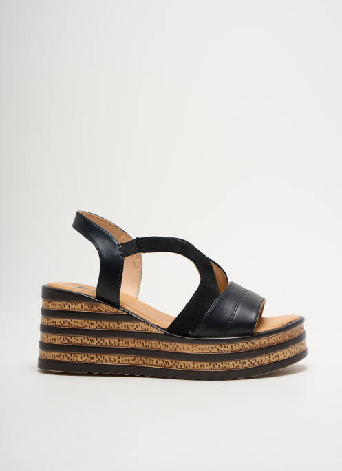 Sandale/Pantofi decupați negru ELUE PAR NOUS femeie