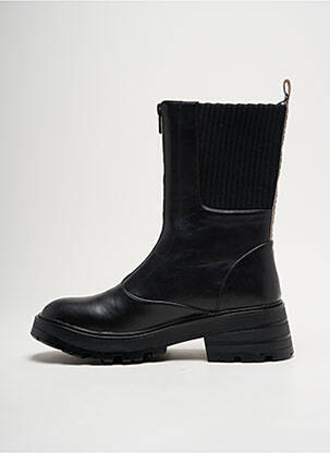 Botine/ghete material neted toc de 4 la 6 cm negru PEPE JEANS femeie