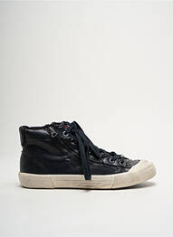 Adidași închidere cu fermoar și șireturi vârf rotund negru PEPE JEANS bărbat