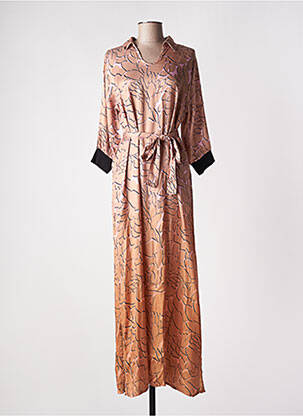 Rochie lungă portocaliu NÜ femeie