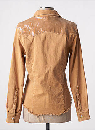 Jachete casual buzunare bej MELLY & CO femeie