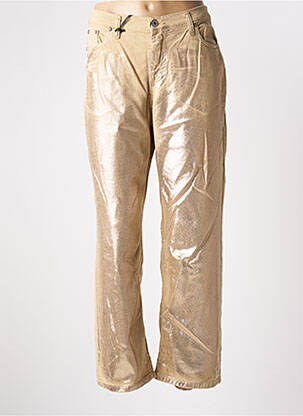 Blugi cu croială dreaptă bej PLEASE femeie