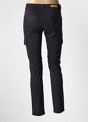 Pantalon 7/8 elasticitate mărime normală negru HAPPY femeie