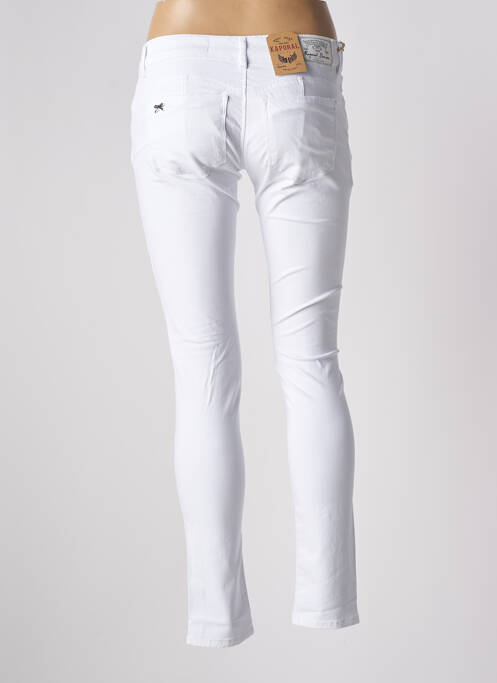 Pantalon slim alb KAPORAL femeie