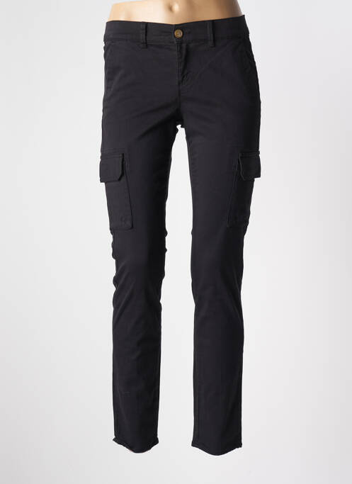 Pantalon 7/8 negru HAPPY femeie