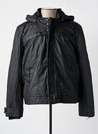 Parka mâneci lungi cu glugă negru TIBET bărbat
