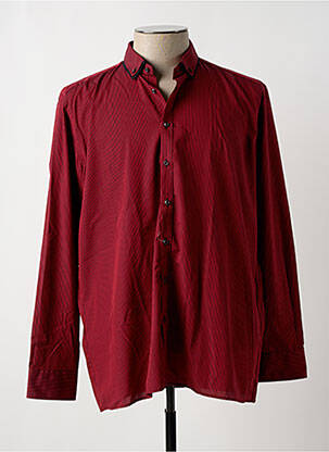 Cămașă cu mâneci lungi roșu JUPITER bărbat