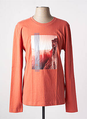 Tricou portocaliu TBS bărbat