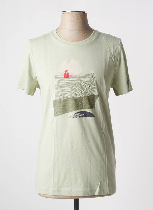 Tricou verde TBS bărbat