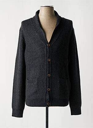 Vestă cu mâneci lungi gri SERGE BLANCO bărbat