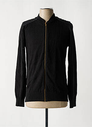 Vestă cu mâneci lungi negru BACK LIGHT bărbat