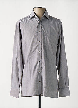 Cămașă cu mâneci lungi maro JUPITER bărbat