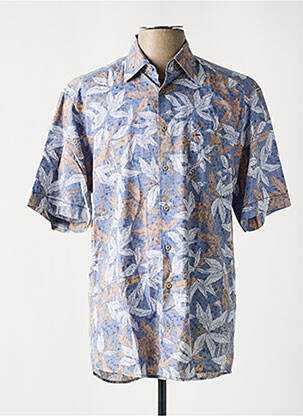 Cămașă cu mâneci scurte albastru JUPITER bărbat