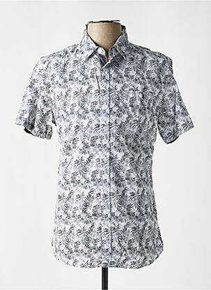 Cămașă cu mâneci scurte alb TIBET bărbat