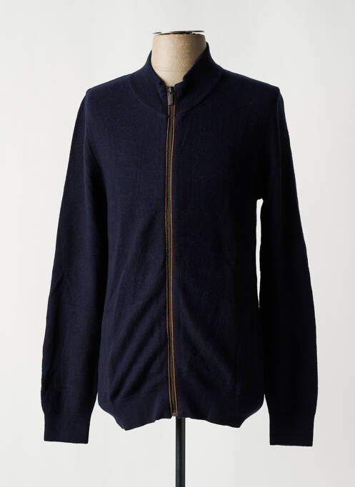 Vestă cu mâneci lungi albastru CAMBRIDGE bărbat