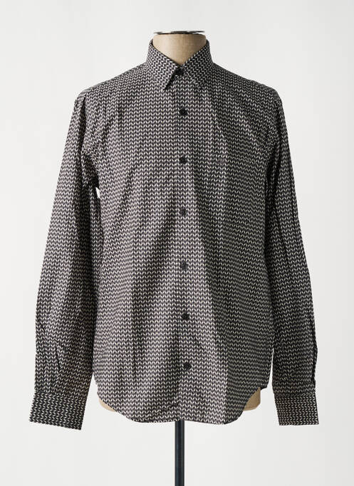 Cămașă cu mâneci lungi gri SERGE BLANCO bărbat