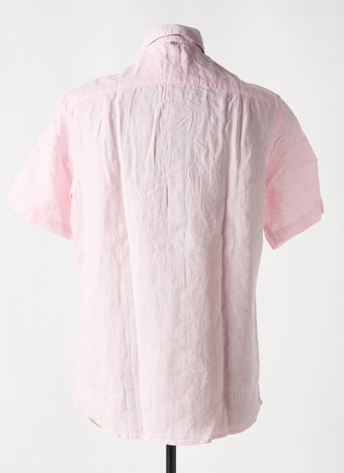 Cămașă cu mâneci scurte roz CAMBRIDGE bărbat