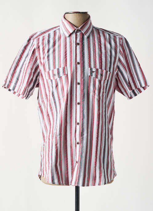 Cămașă cu mâneci scurte roșu JUPITER bărbat