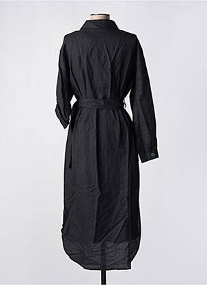 Rochie midi mâneci lungi mâneci lungi negru SALSA femeie