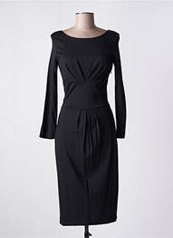 Rochie midi mâneci lungi mâneci lungi negru MOLLY BRACKEN femme