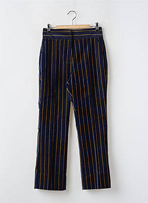 Pantalon drept elasticitate talie înaltă albastru KING LOUIE femeie