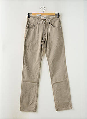 Blugi cu croială slim elasticitate mărime normală maro PIONEER bărbat