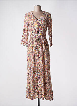 Rochie lungă bej JULIE GUERLANDE femeie